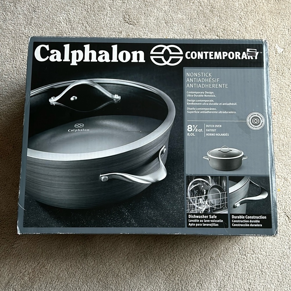 Calphalon Contemporary Nonstick Dutch Oven Pot - Dishwasher Safe
